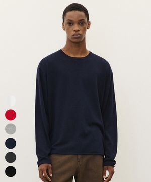 코튼 모달 슬리브 니트 - 6 COLOR