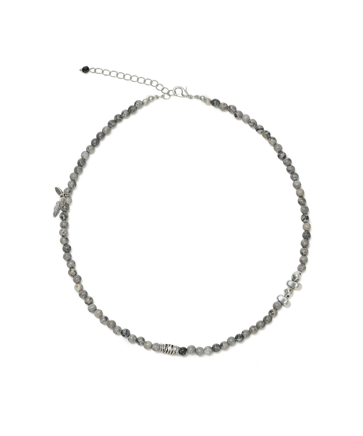 데프가먼츠(DEFGARMENTS) MARBLE GRAY NECKLACE