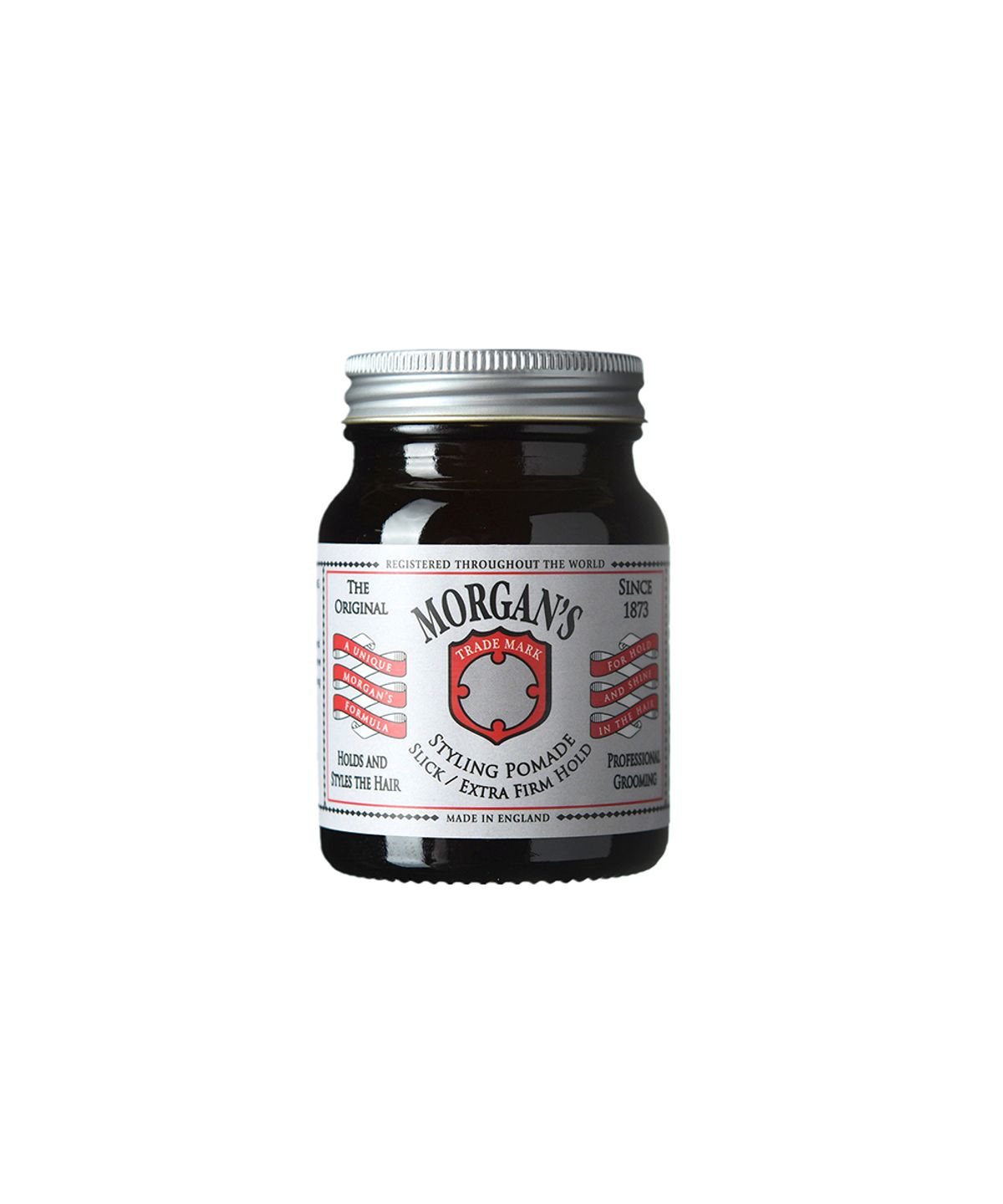 모건스포마드(MORGAN'S POMADE) 슬릭 엑스트라 펌 홀드 스타일링 포마드 [실버라벨] 50g