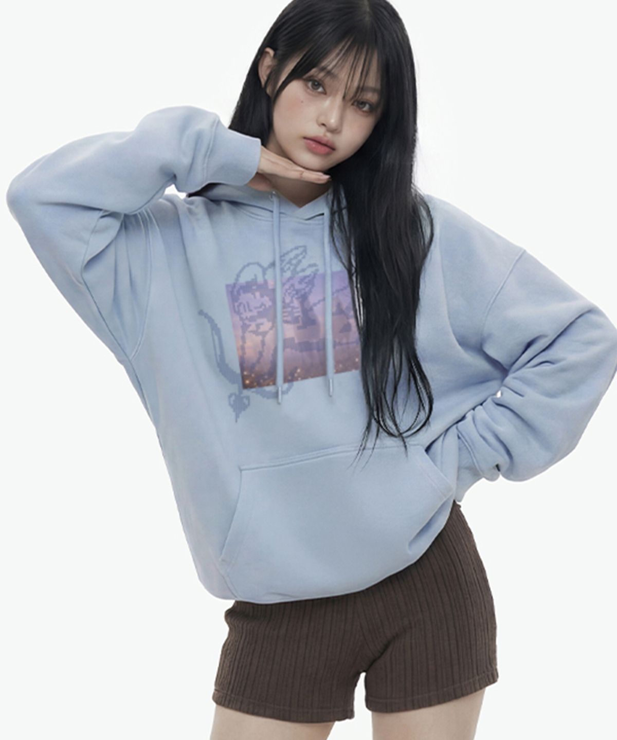 그레이버(GRAVER) [UNISEX]CUPID 후드티_3color