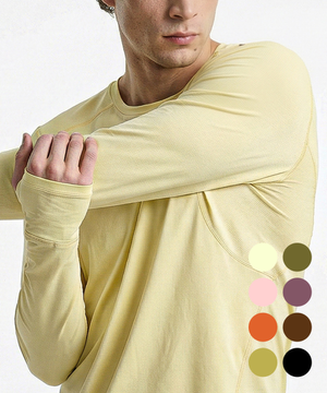 퀵 드라이 세컨드 스킨 롱슬리브 러닝 테크 티셔츠(8 COLORS)