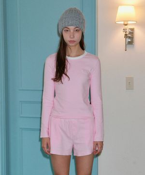 White Bend Pink T-shirt