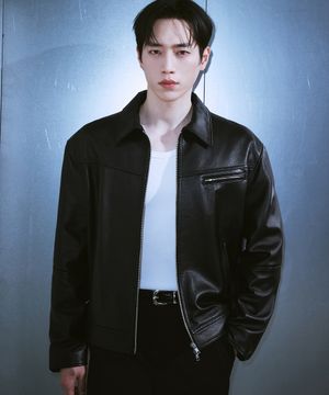 [서강준 PICK] 러셀 싱글 카우 레더 자켓 [BLACK]