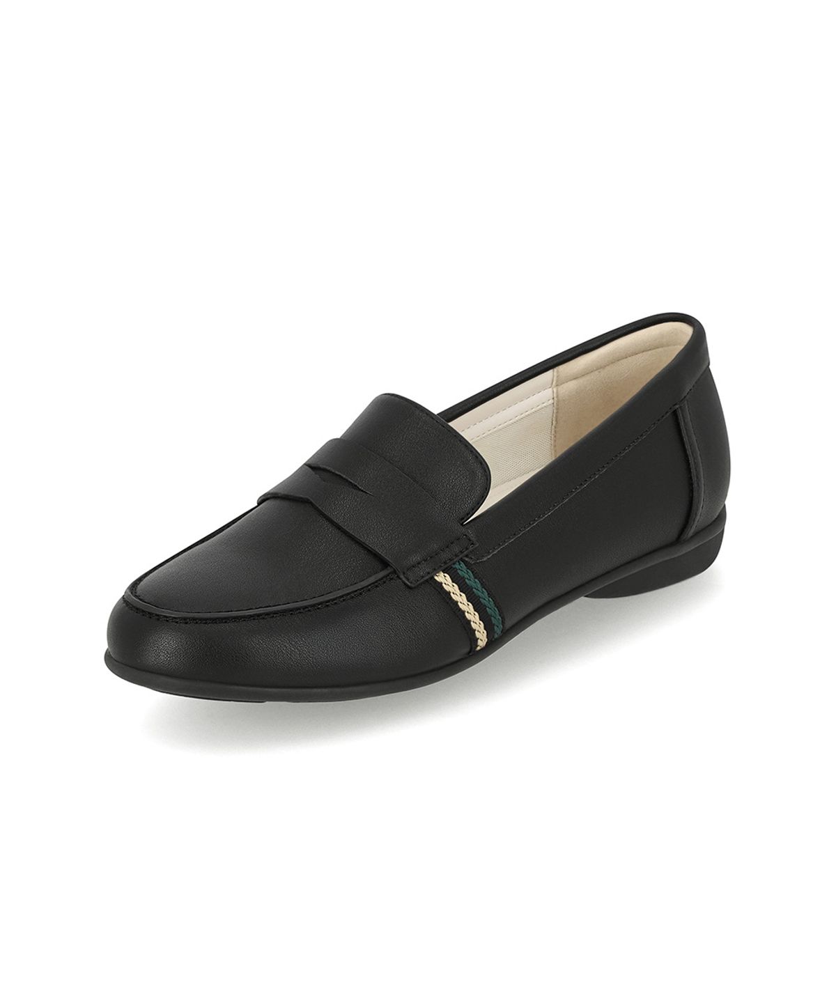 엘칸토(ELCANTO) 마쯔 여성 베이직 웨빙 컴포트 로퍼 1.5cm LCWC95M613