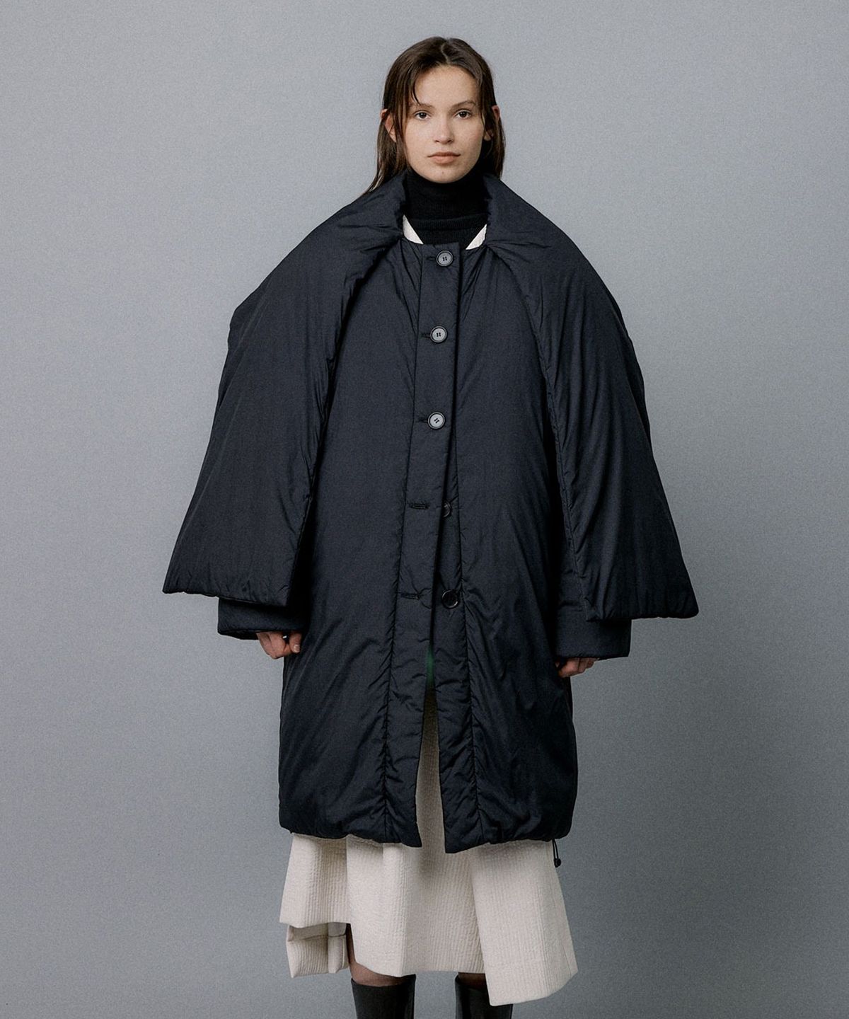에핑글러(EPINGLER) MUFFLE PADDING (LONG) - BLACK
