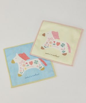 [2PACK][논로컬 X 설찌] Floral Pony Tea Coaster - 2Color