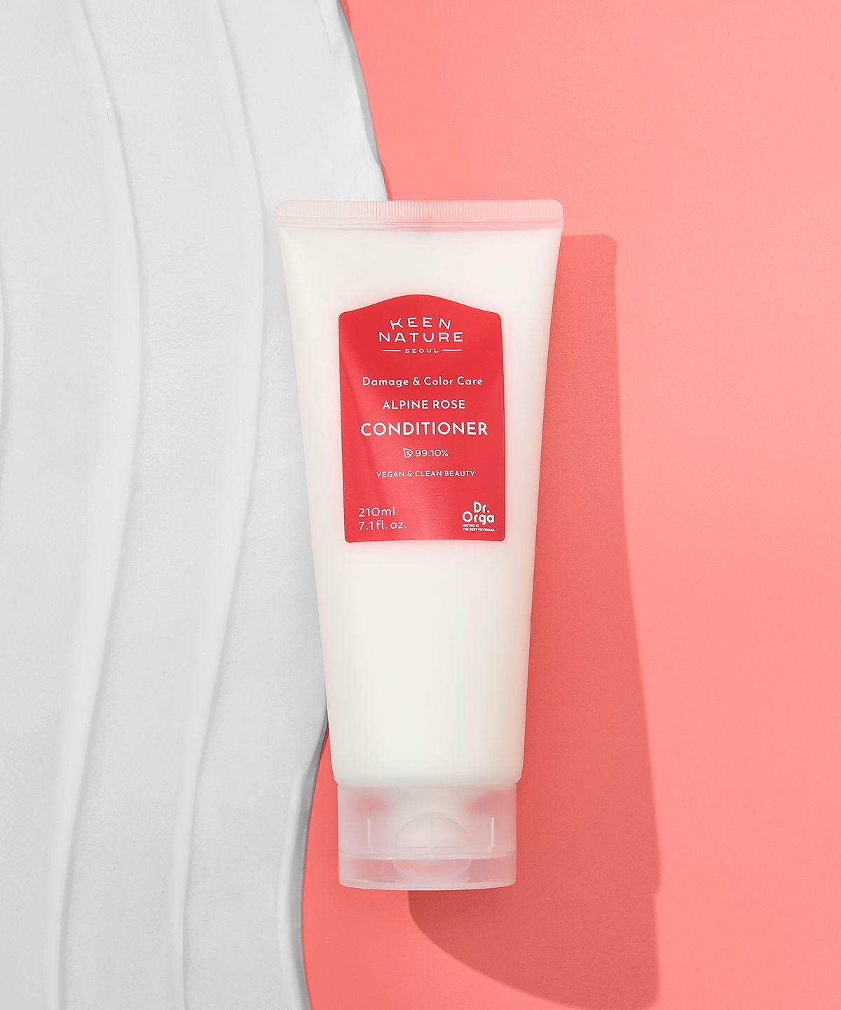 닥터올가(DR.ORGA) 닥터올가 데미지 & 컬러 케어 알파인 로즈 헤어 컨디셔너, 210ml