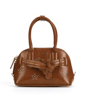 비즈 스타 토트백 [브라운]