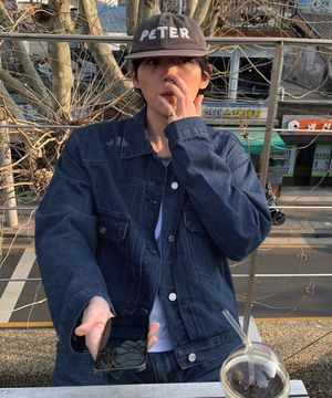 [스토커즈 pick] 데님 트러커 자켓-인디고