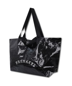 Signature Reusable Tarpaulin Bag Black