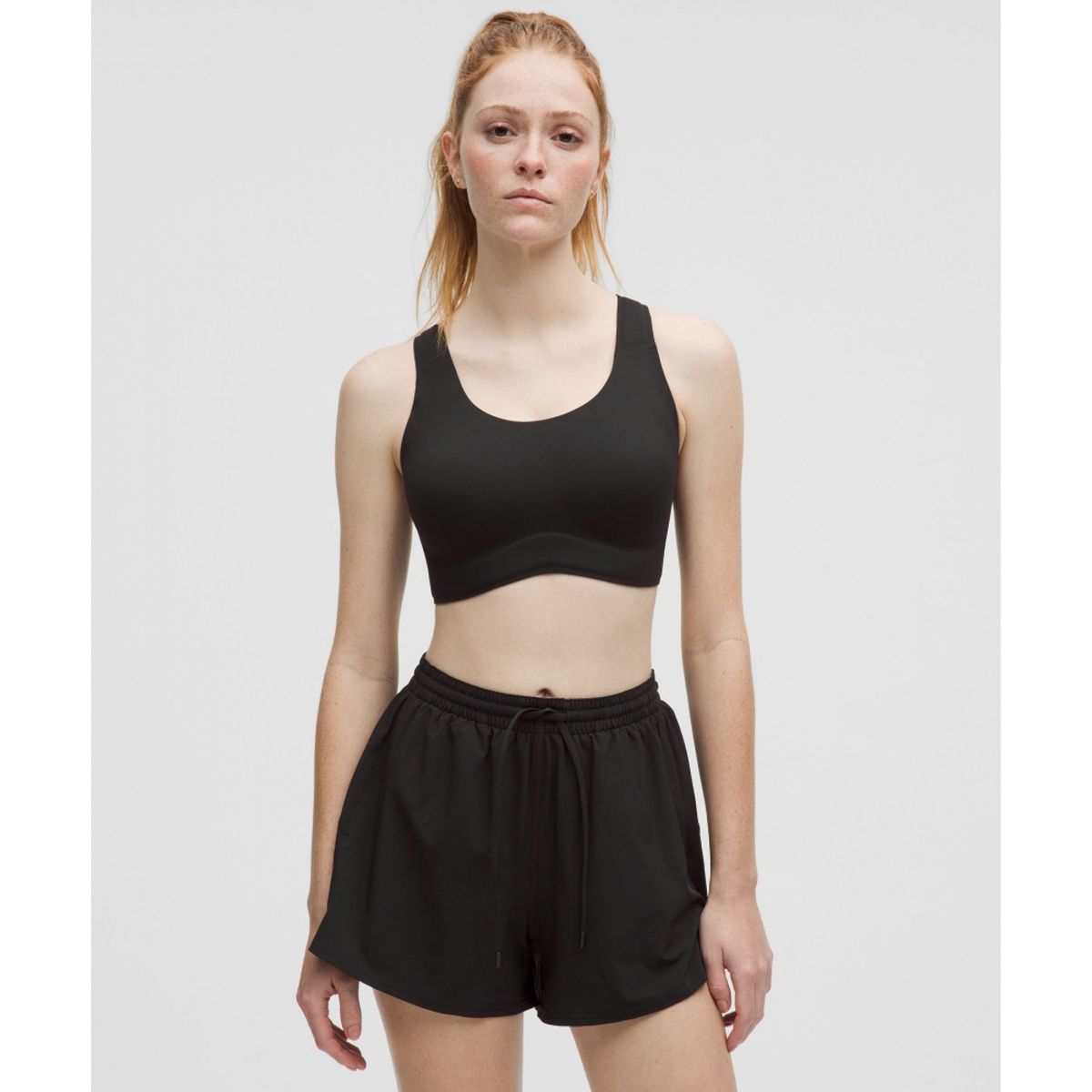 룰루레몬(LULULEMON) 고 퍼더 브라 위드 서포트 코드 테크놀로지 *하이 임팩트, C D컵