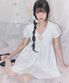 [김고은 PICK] 세일러 카라 원피스 화이트