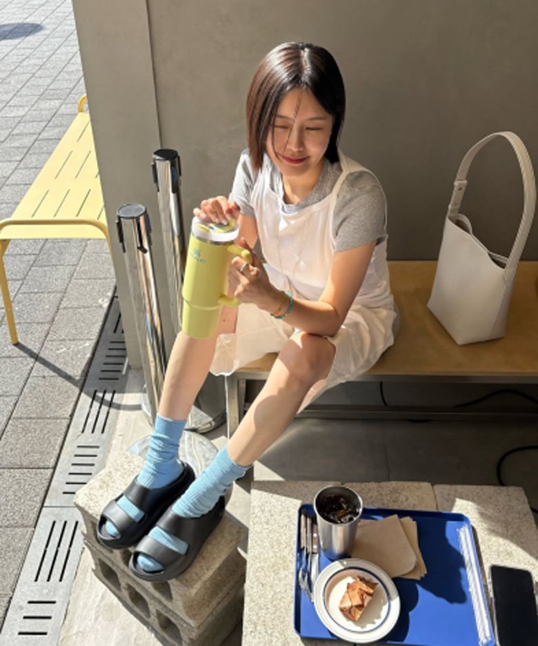 [OOyea] 블랙 남여공용 슬라이드
