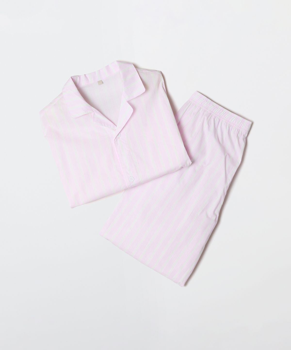 스파오(SPAO) [COMFORT] 코튼 긴팔 파자마(LIGHT PINK)_SPLOGA9A04