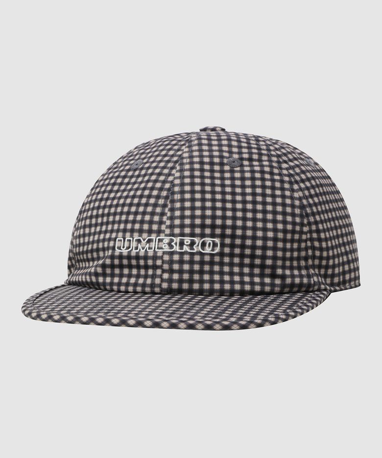 HBL 체크 평챙캡 브라운 UR123CCP17