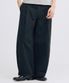 원턱 배럴핏 코튼팬츠 (블랙)