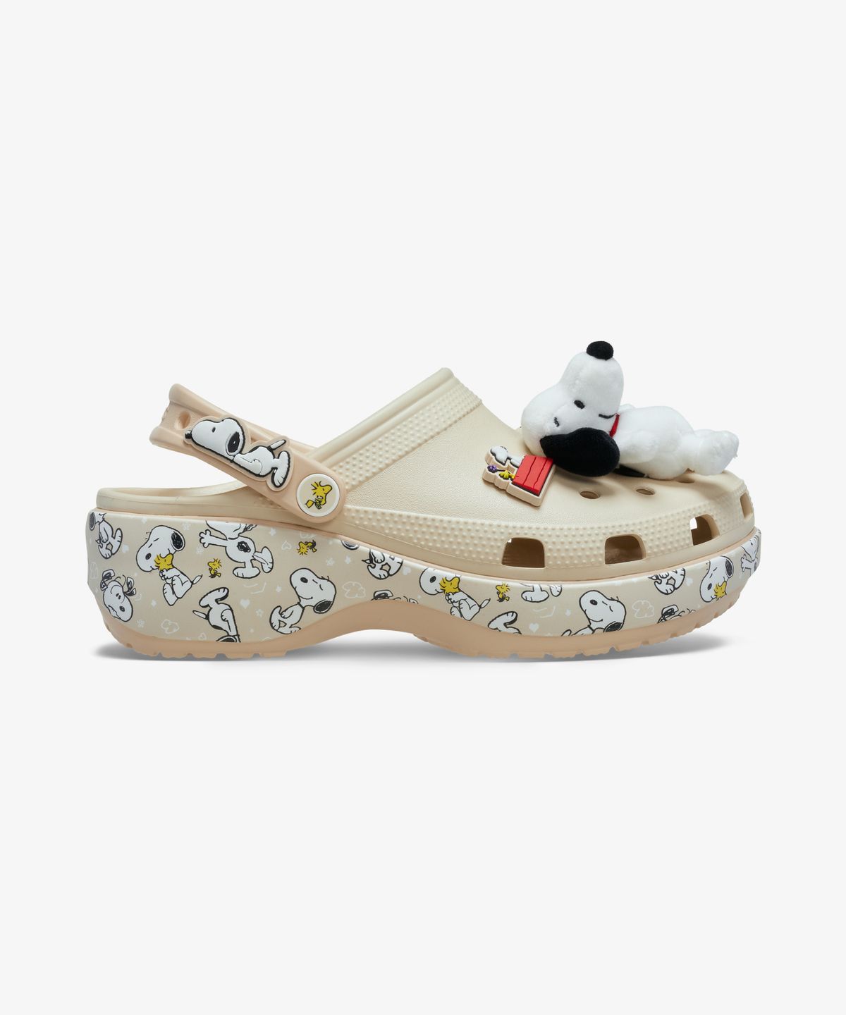 크록스(CROCS) 피너츠 클래식 플랫폼 클로그 - 멀티 / 212118-90H