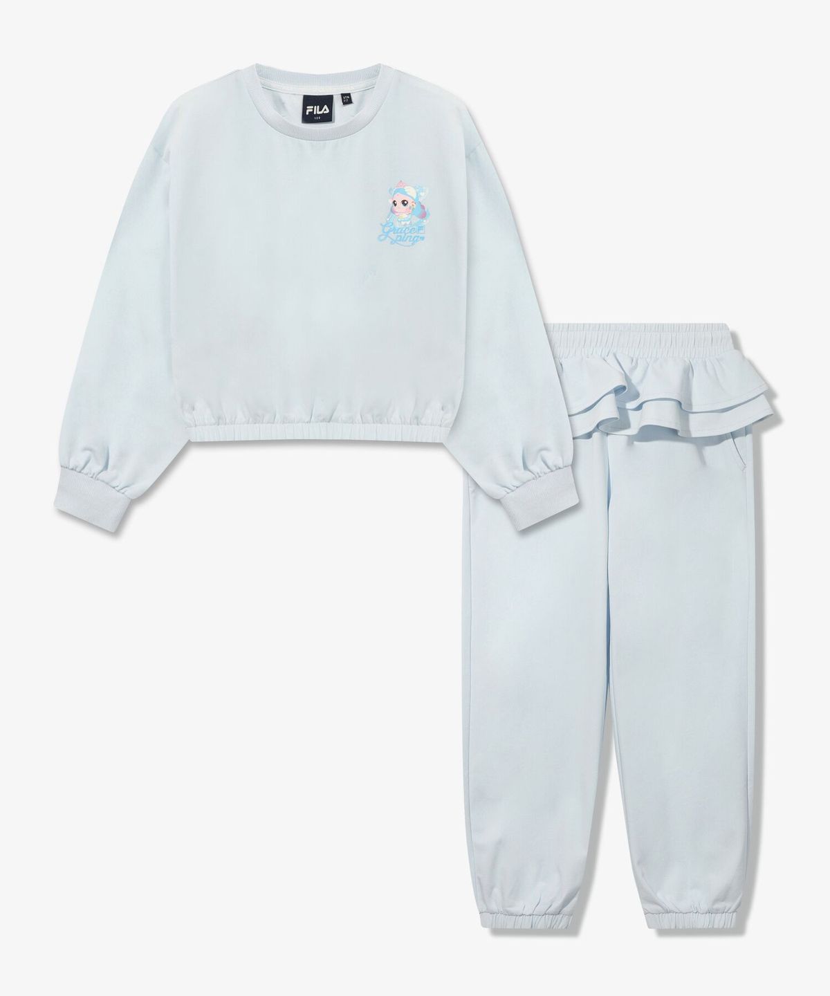 휠라 키즈(FILA KIDS) 캐치!티니핑 X FILA KIDS 캉캉 셋업