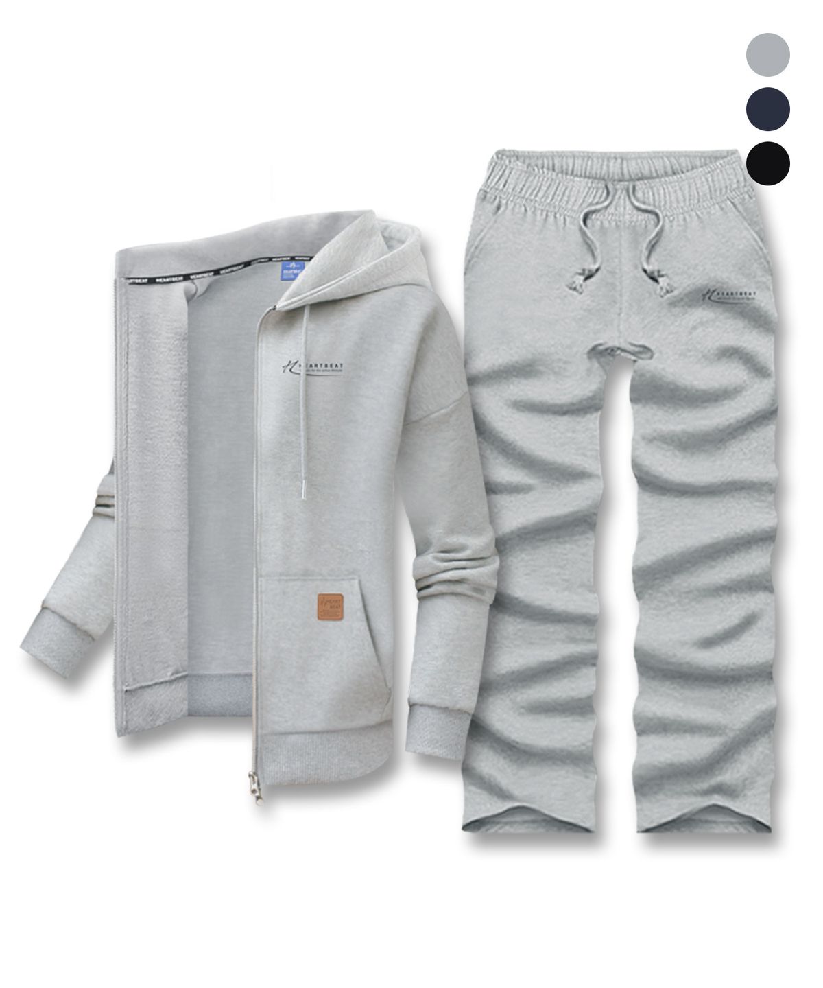 블루포스(BLUEFORCE) [SET] 크리엇 후드집업 데일리 스웨트 트레이닝 세트
