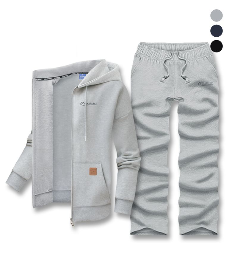 [SET] 크리엇 후드집업 데일리 스웨트 트레이닝 세트