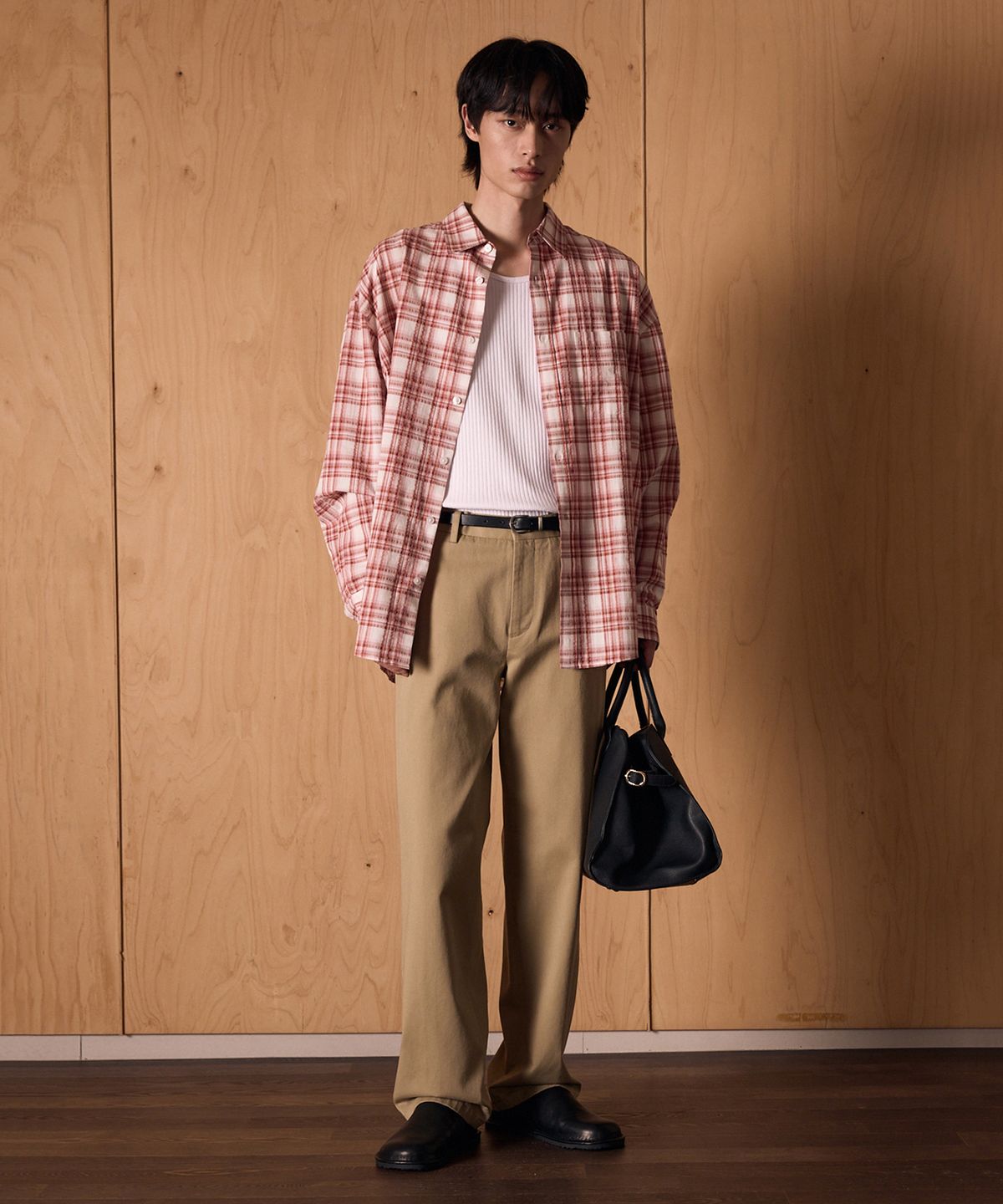 티엔지티(TNGT) Comfort Cotton Pants (Beige) TNPA6E104I2