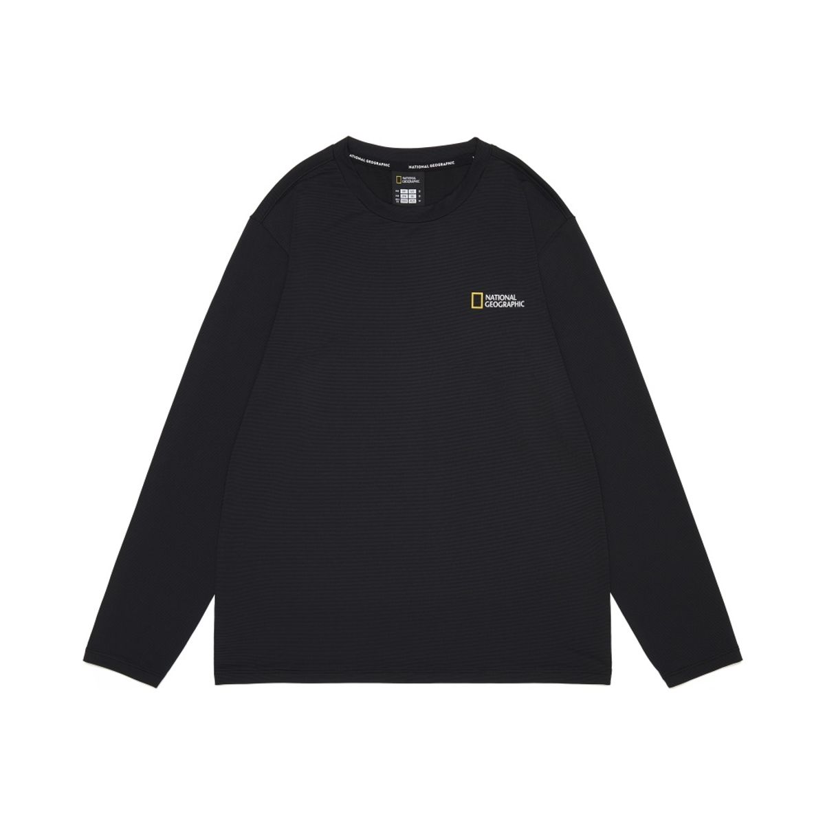 내셔널지오그래픽 키즈(NATIONAL GEOGRAPHIC KIDS) K265UTS920 베이스 레이어 긴팔 티셔츠 CARBON BLACK
