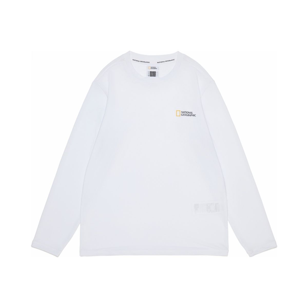 내셔널지오그래픽 키즈(NATIONAL GEOGRAPHIC KIDS) K265UTS920 베이스 레이어 긴팔 티셔츠 WHITE