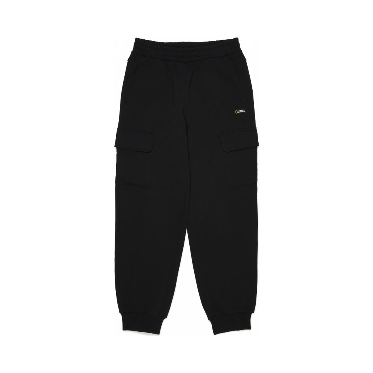 내셔널지오그래픽 키즈(NATIONAL GEOGRAPHIC KIDS) K265UPT910 니트 조거핏 트레이닝 팬츠 CARBON BLACK