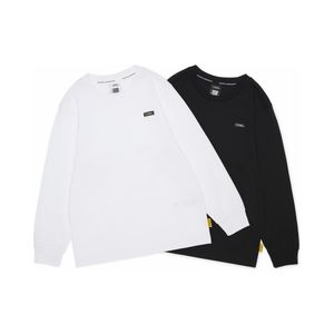 K265UPA910 스몰로고 2 PACK 긴팔 티셔츠 CARBON BLACK