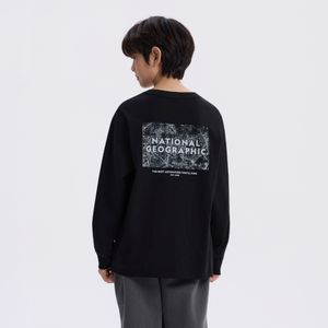 K261UTS810 어드벤처 긴팔 티셔츠 CARBON BLACK