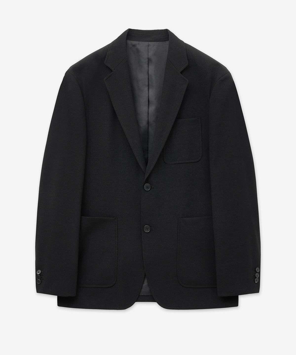 티엔지티(TNGT) Wool Blend Office Jacket (Black) TNJA6E109BK
