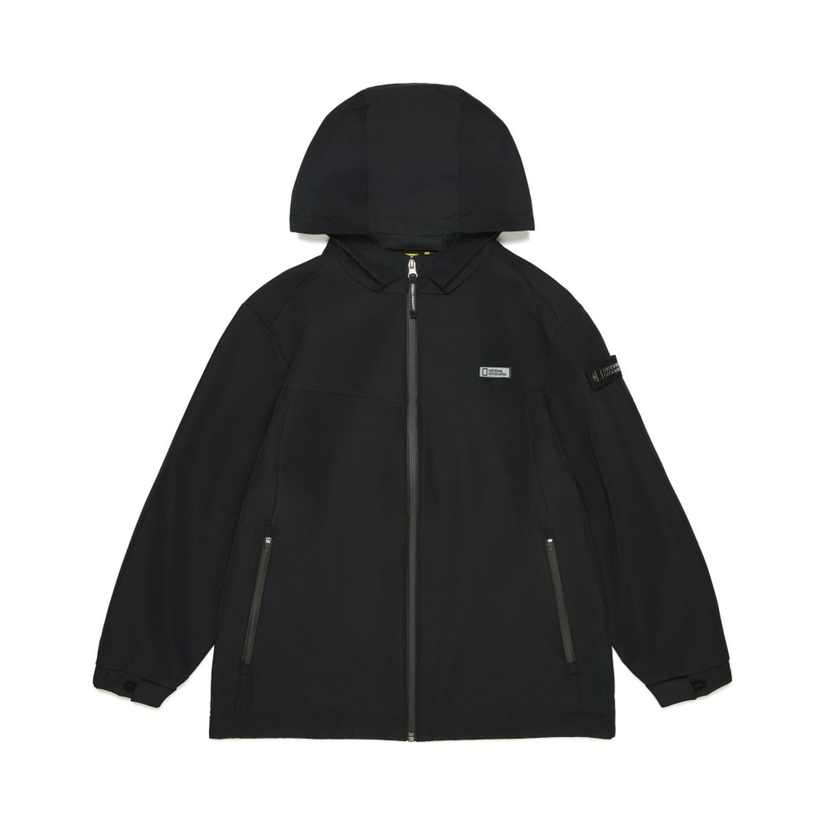 내셔널지오그래픽 키즈(NATIONAL GEOGRAPHIC KIDS) K261UJP820 어드벤처 에어로쉴드 바람막이 점퍼 CARBON BLACK