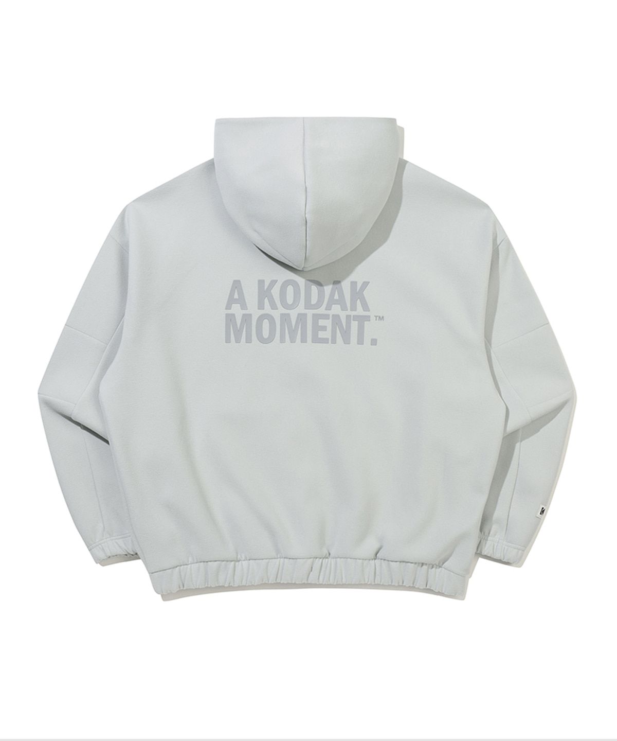 코닥(KODAK) 멜로우 오버핏 후드집업 LIGHT GREY