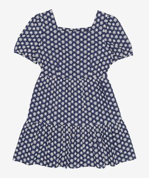 퍼프소매 아일렛 미니 원피스 MIWOWC702G S