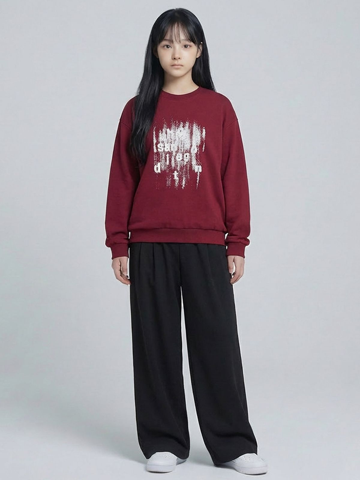 행텐 틴즈(HANGTEN TEENS) 틴즈 여아 더블페이스 멀티 턱 팬츠_100(14560-138-207-07)