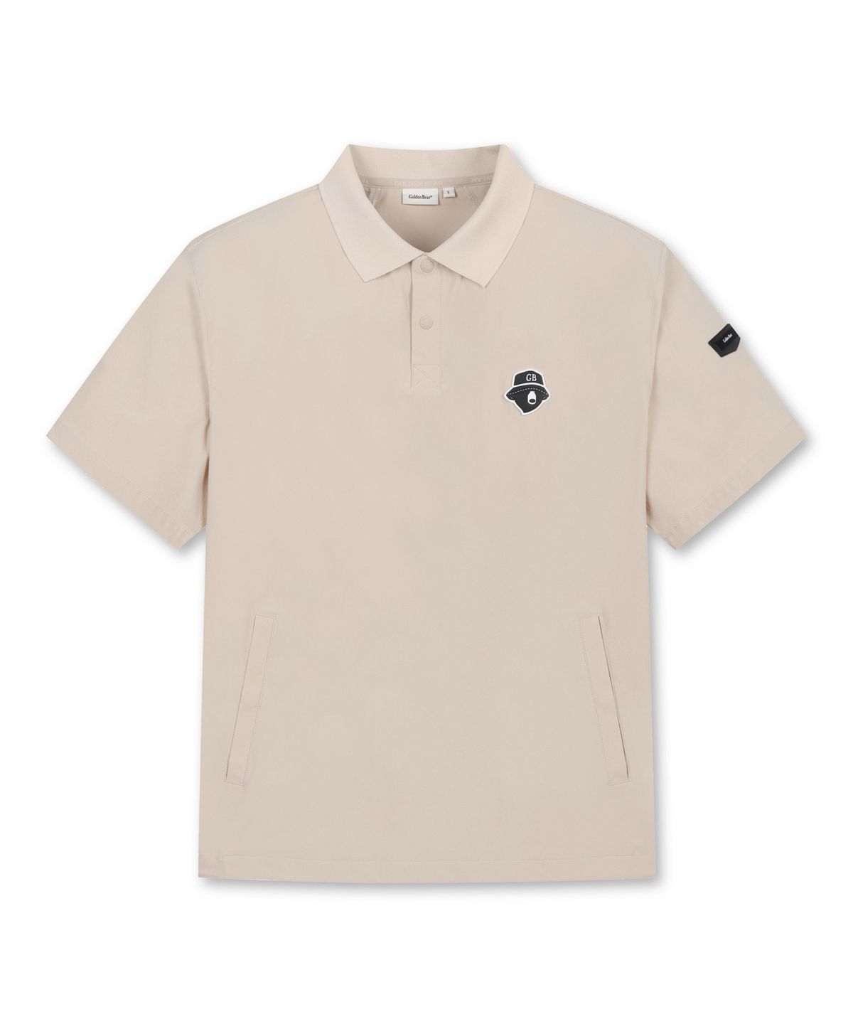 골든베어(GOLDEN BEAR) (M) Stretch Woven Collar Pullover G4TAM26111BEX