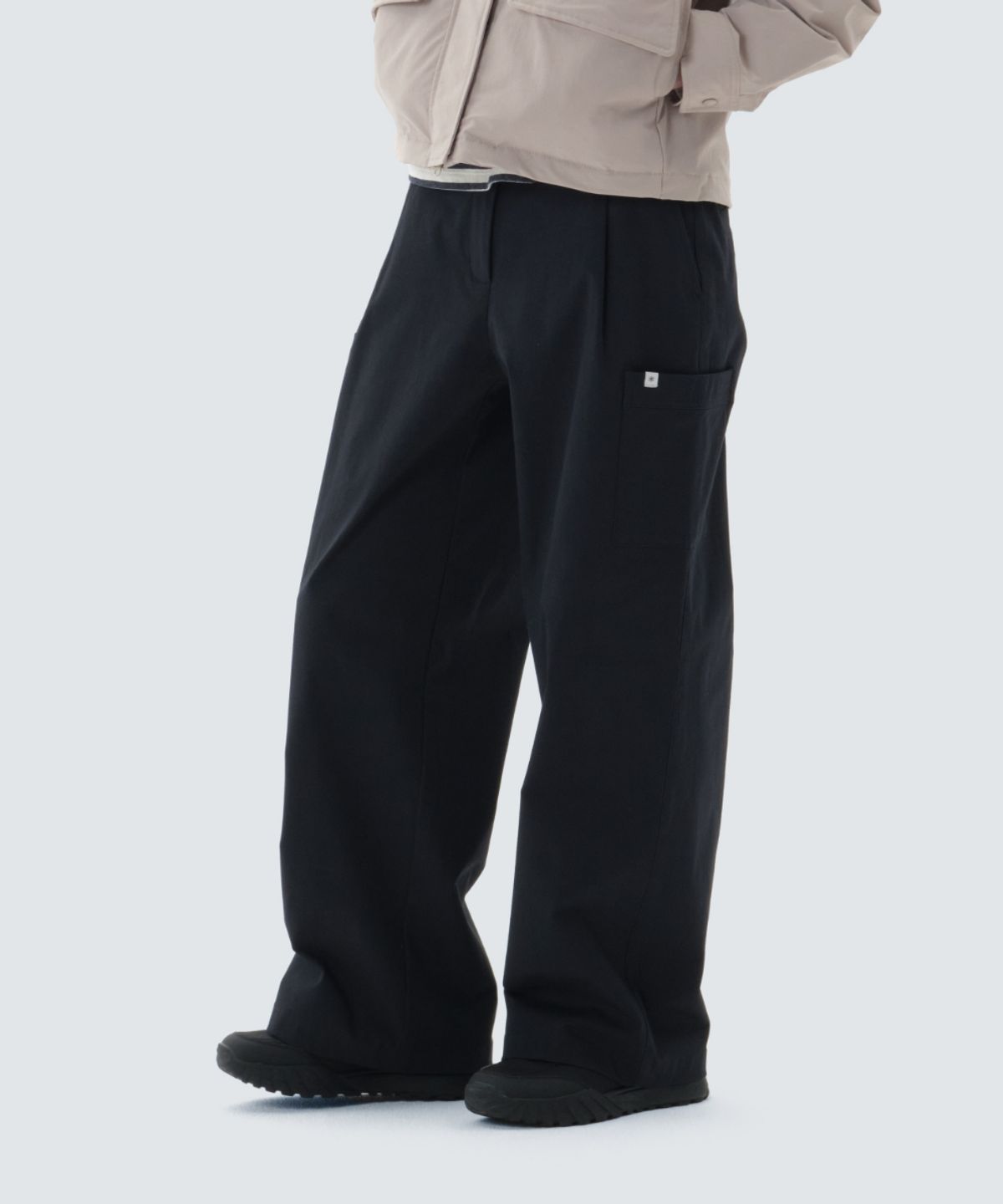 스노우피크 어패럴(SNOWPEAK APPAREL) 클랜드 여성 와이드 팬츠 (S26SWDPT13) Dark Navy