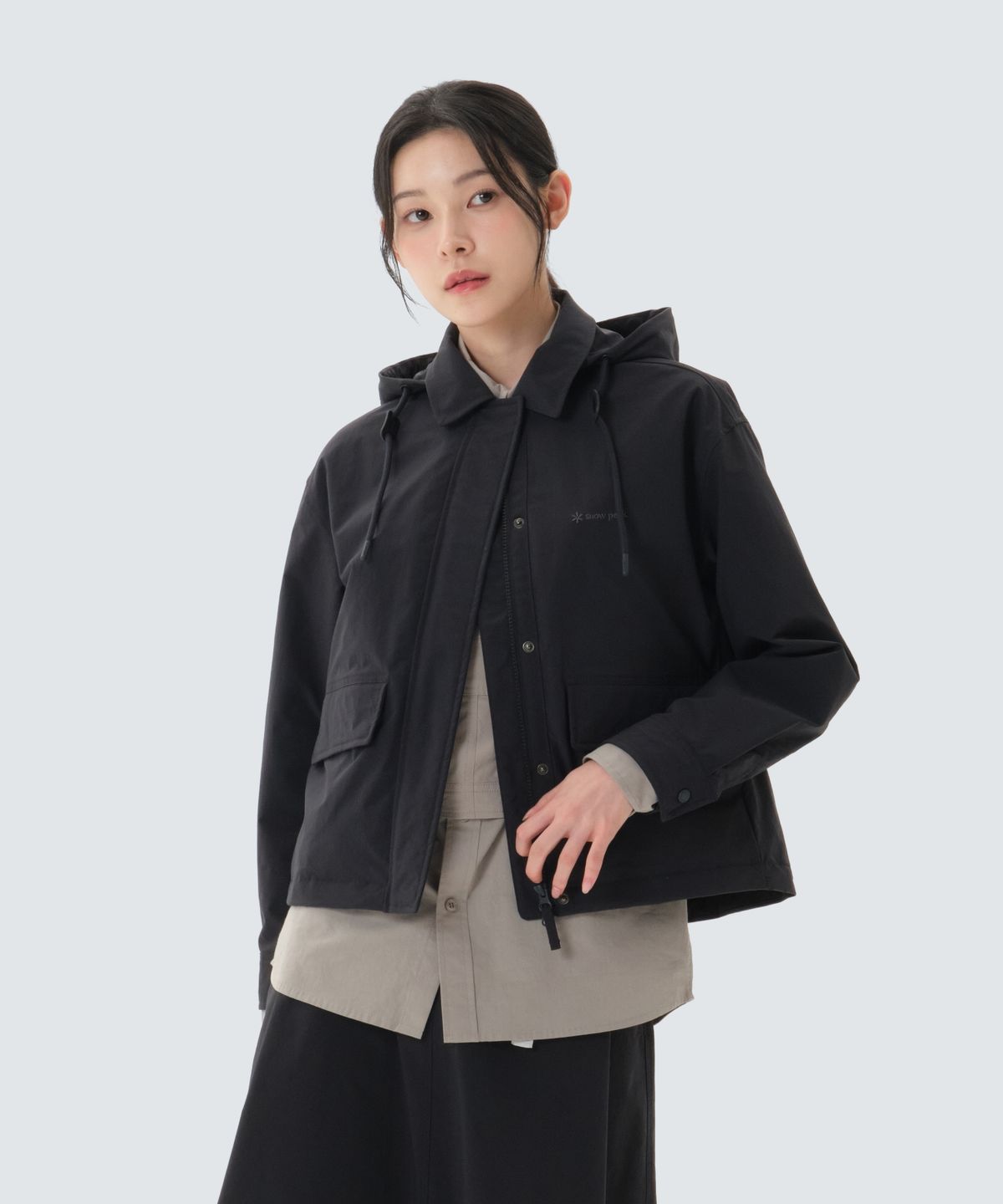 스노우피크 어패럴(SNOWPEAK APPAREL) 클랜드 여성 자켓 (S26SWDJK13) Dark Navy