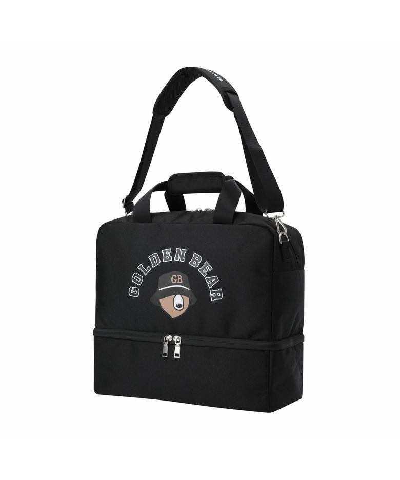 (U) Color Blocked Boston Bag  G6BOX26101BKX