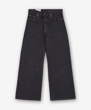 스키드 데님 팬츠 - 블랙 / 00286883