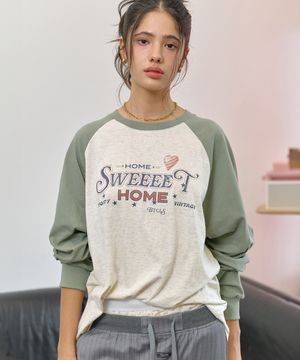 카디오 래글런 롱 슬리브-카키