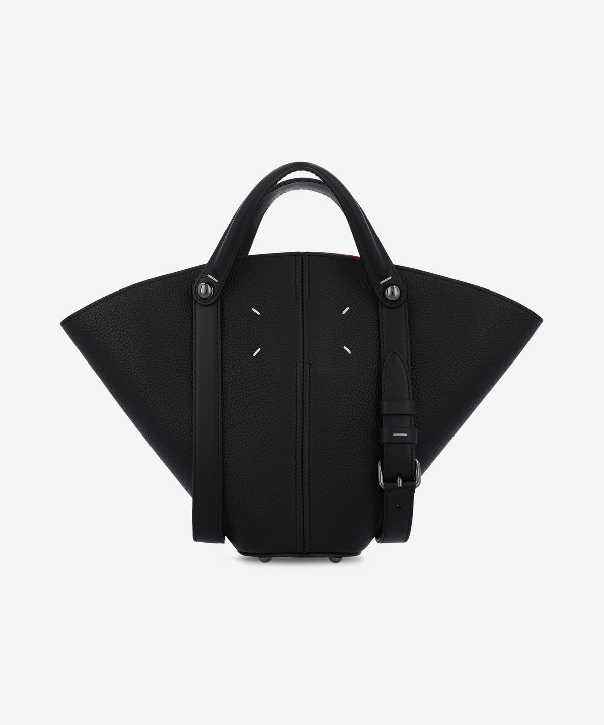 메종 마르지엘라(MAISON MARGIELA) 드레사주 스몰 크로스백 - 블랙:오렌지 / SB1WG0093P7268HB317