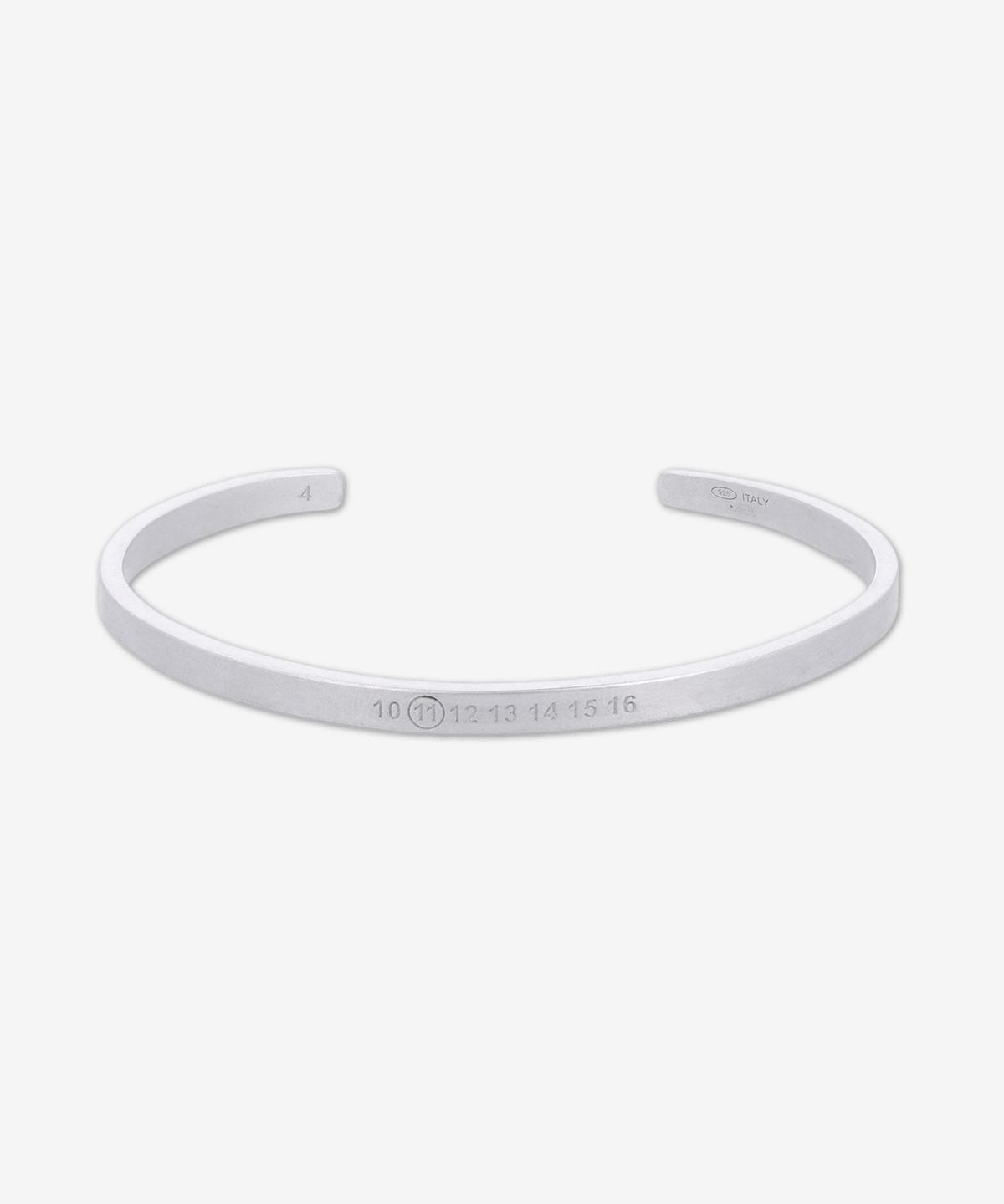 메종 마르지엘라(MAISON MARGIELA) 넘버 레퍼런스 4MM 귀걸이 - 실버 / SM1UY0100P8863101