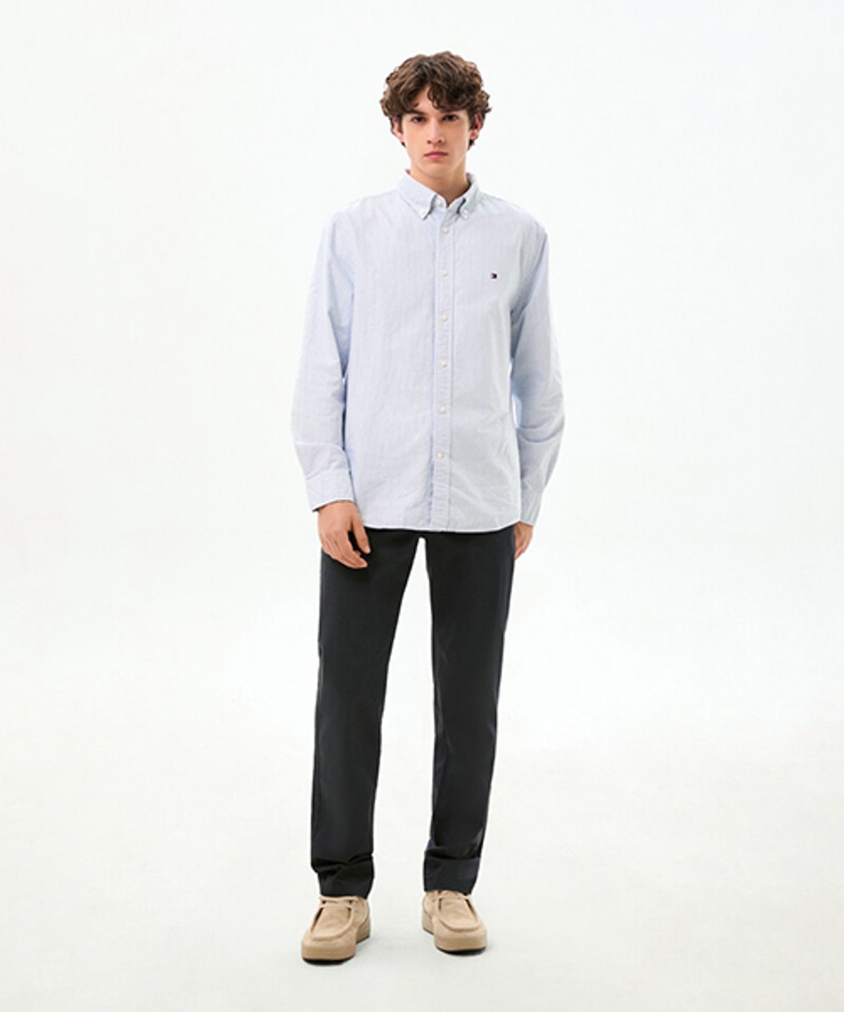 타미힐피거(TOMMY HILFIGER) 덴톤 프린티드 스트럭처 팬츠 (T12G0WPC010MT1DW5)