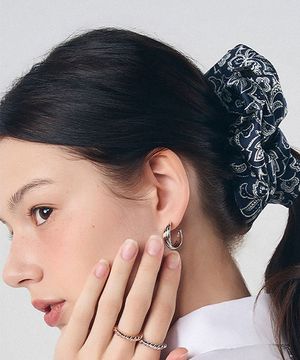 럭스 페이즐리 볼륨 스크런치