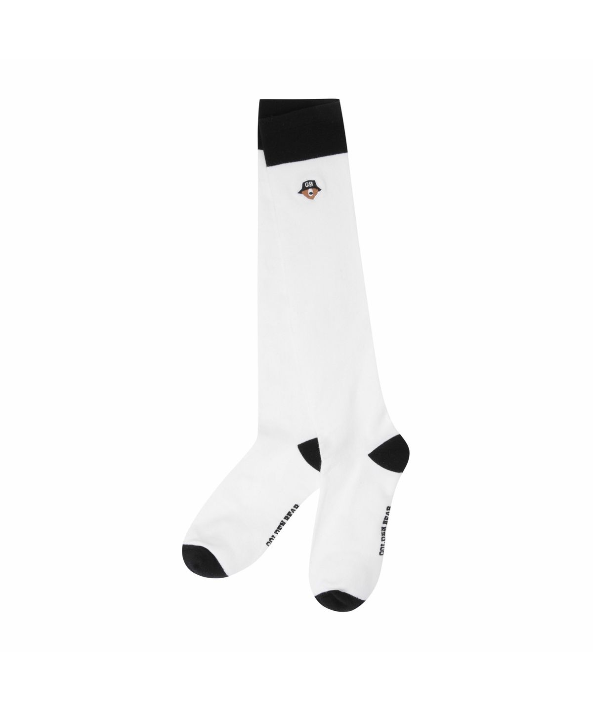 골든베어(GOLDEN BEAR) (W) Block Contrast Knee Socks   G6LAX26132WHX