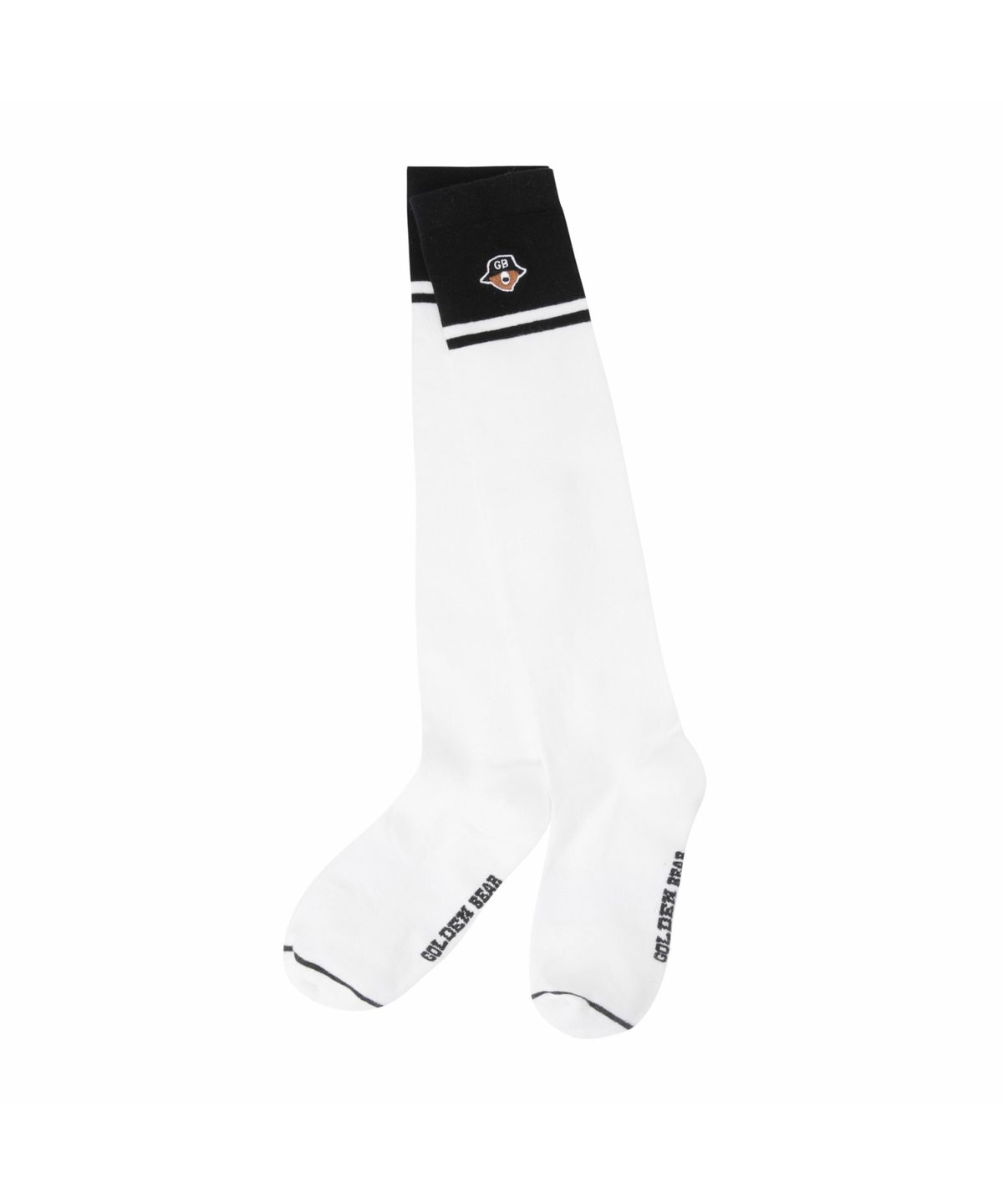 골든베어(GOLDEN BEAR) (W) Color Block Knee-Socks   G6LAX26122BKX