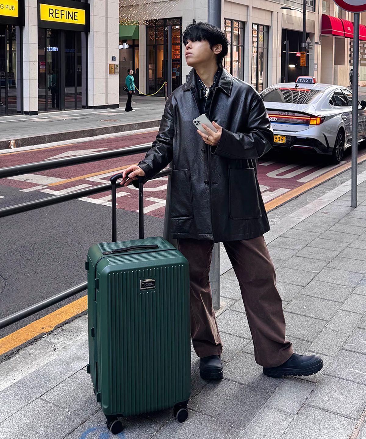 내셔널지오그래픽(NATIONALGEOGRAPHIC) [항공커버 포함] N265ASU030 스톤헨지 캐리어 26형 GREEN