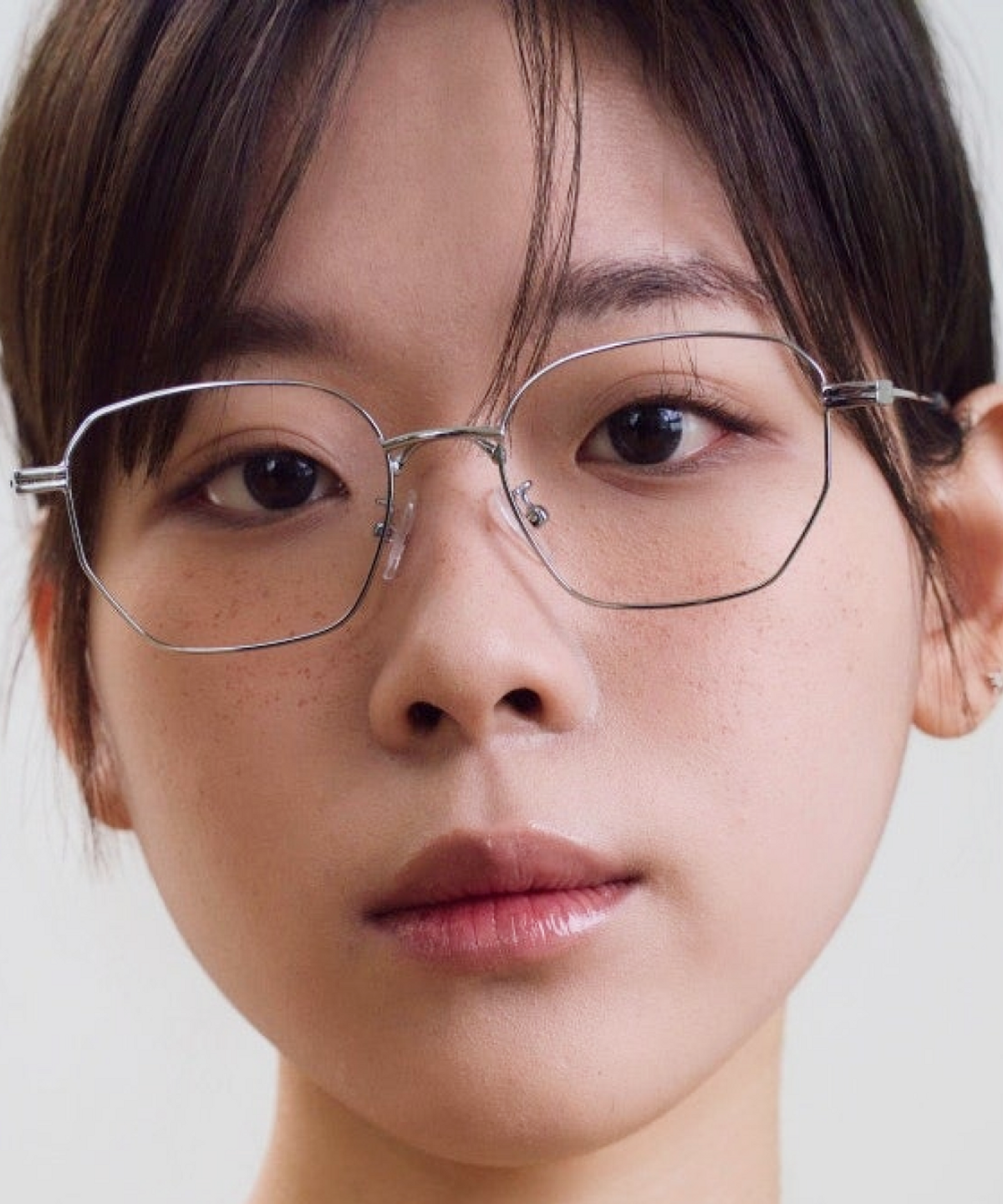 한글(HANGLE) 에어 스퀘어 메탈 실버
