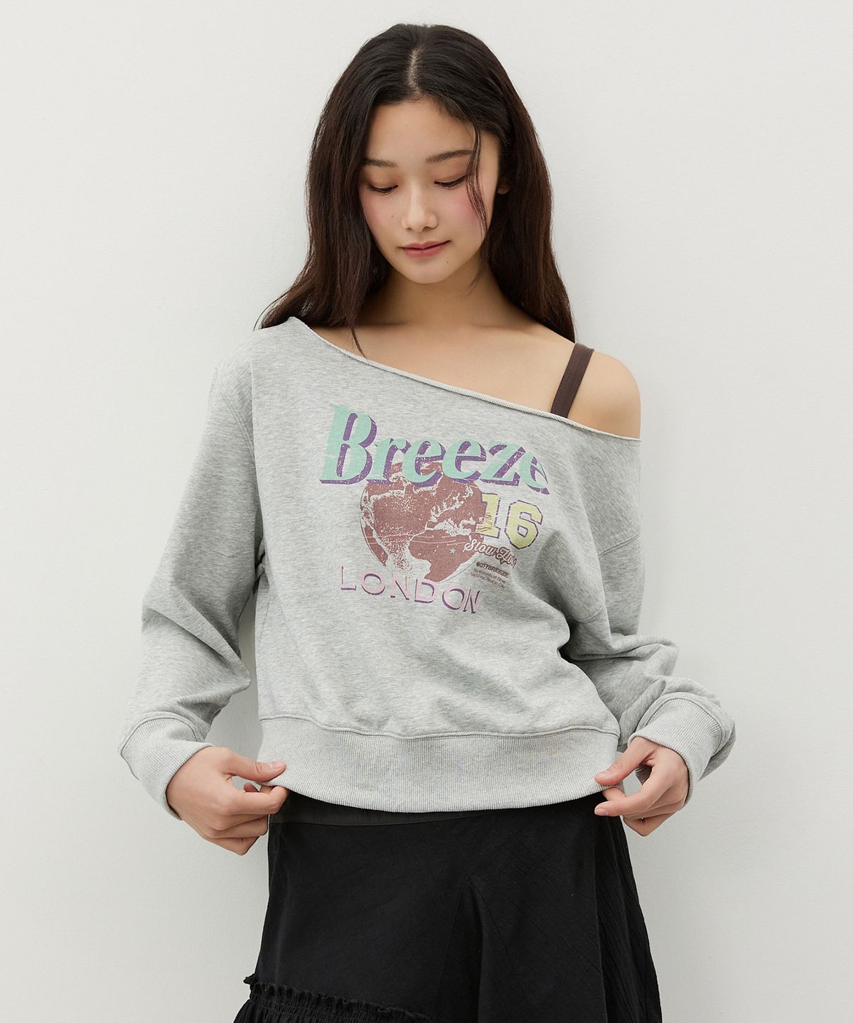 시티브리즈(CITYBREEZE) 보트넥 브리즈 스웨트 셔츠_3COLORS